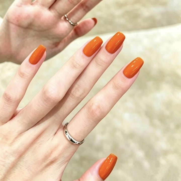 Glossy Press-On Nail Extensions Stornfield