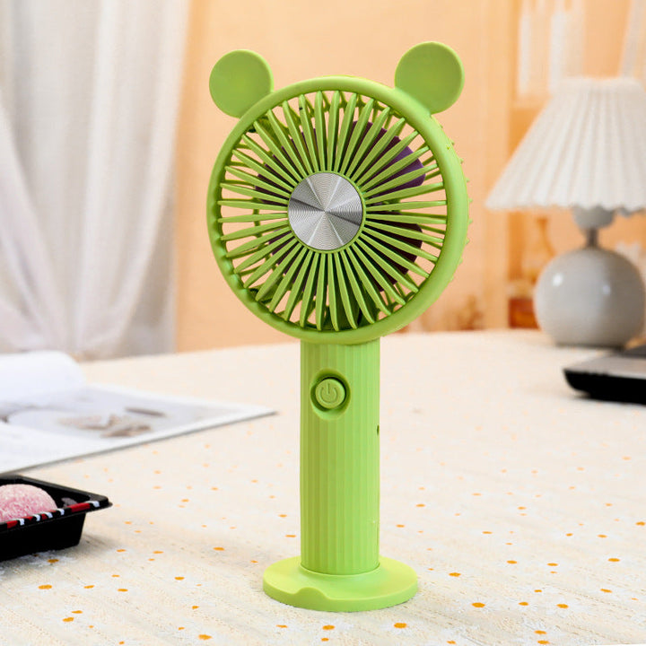 Women's Portable Mini Fan with Animal Ears Stornfield