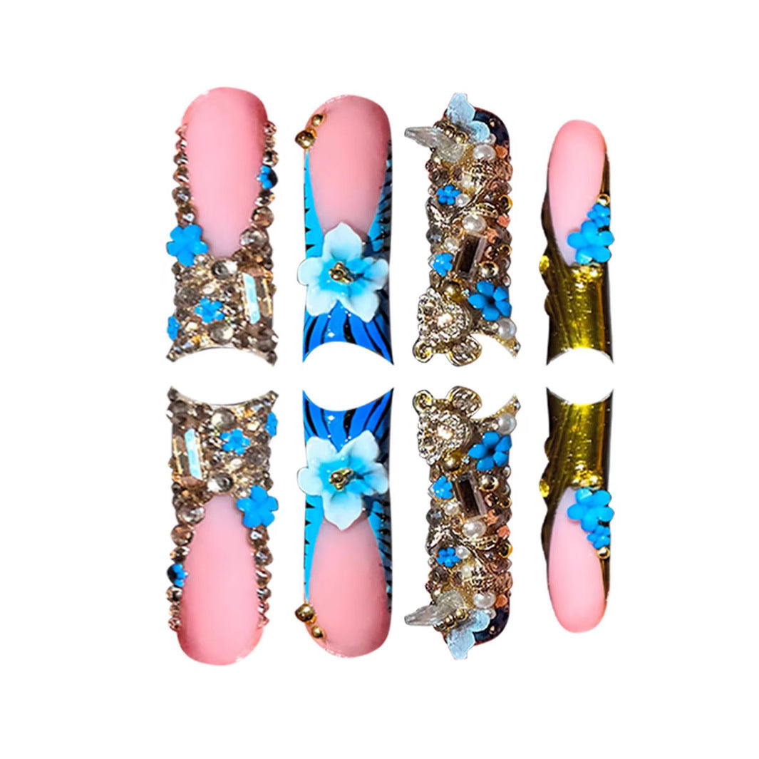 Decorative 3D Nail Art Enhancements Stornfield