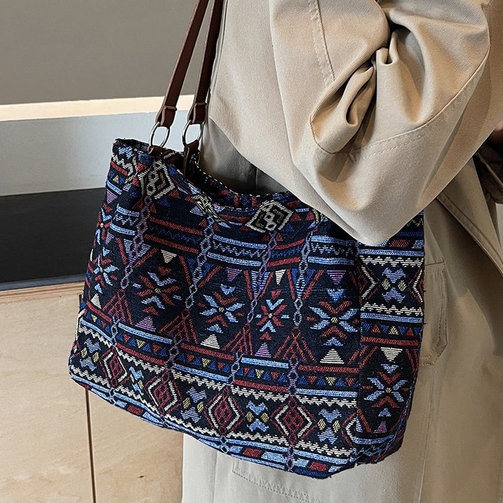 Bohemian Style Woven Handbag