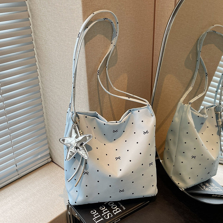 Casual Polka Dot Shoulder Bag