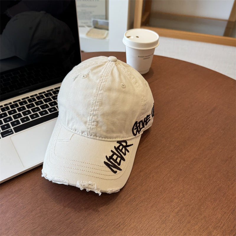 Unisex Distressed Graphic Baseball Cap Stornfield