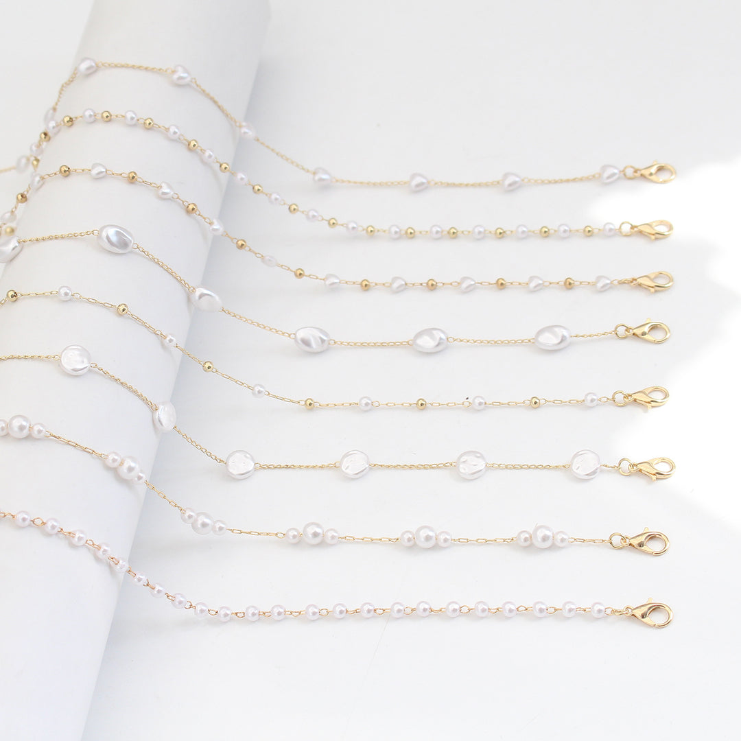 Pearl-Accented Eyewear Chain Stornfield