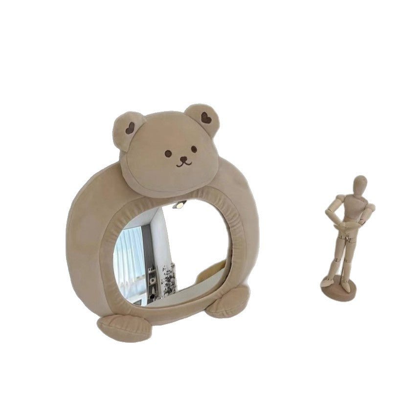 Plush Fox Decorative Wall Mirror
