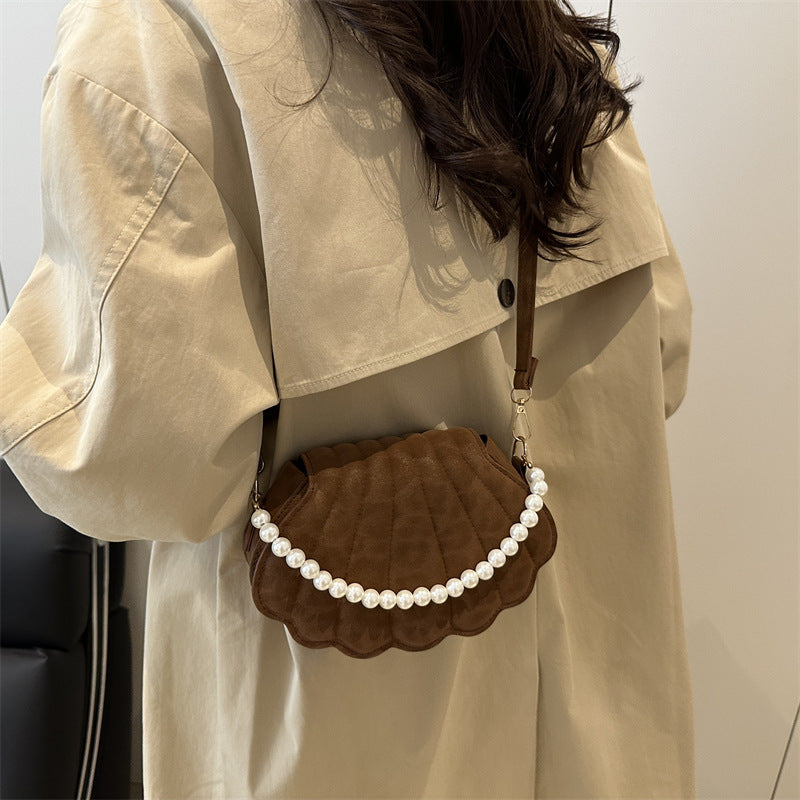 Elegant Shell-Shaped Crossbody Bag Stornfield