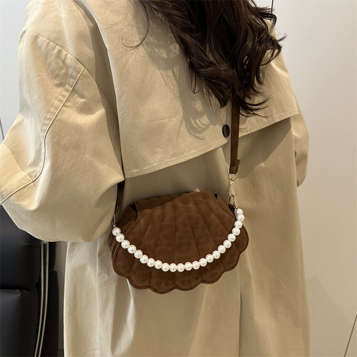 Elegant Shell-Shaped Crossbody Bag Stornfield