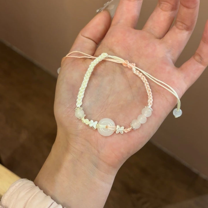 Adjustable Beaded Charm Bracelet Stornfield