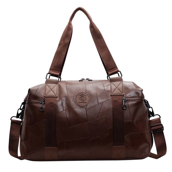 Premium Leather Duffel Bag