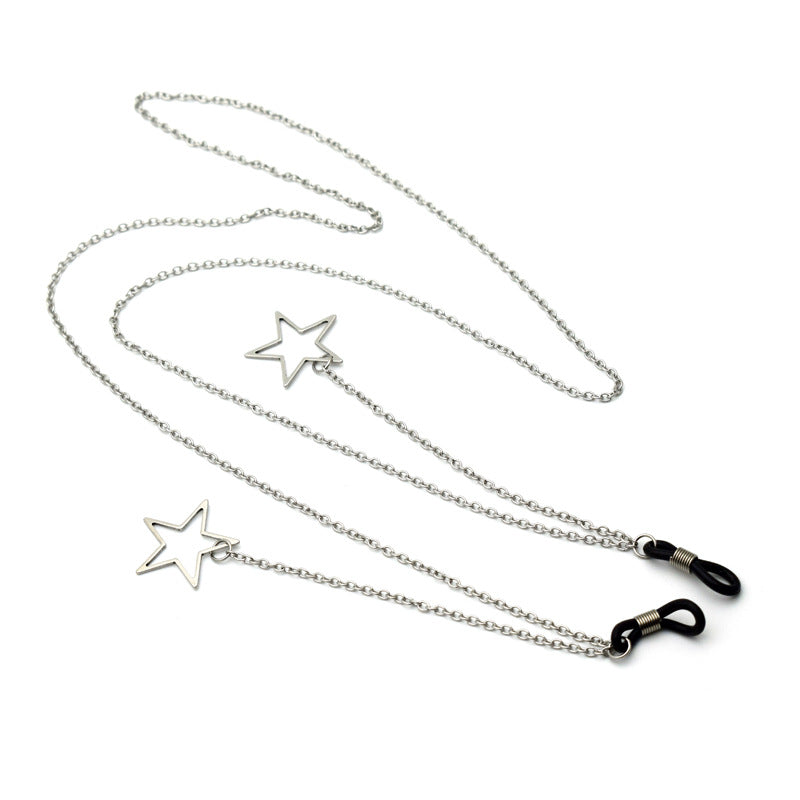 Stylish Geometric Chain Eyewear Holder Stornfield