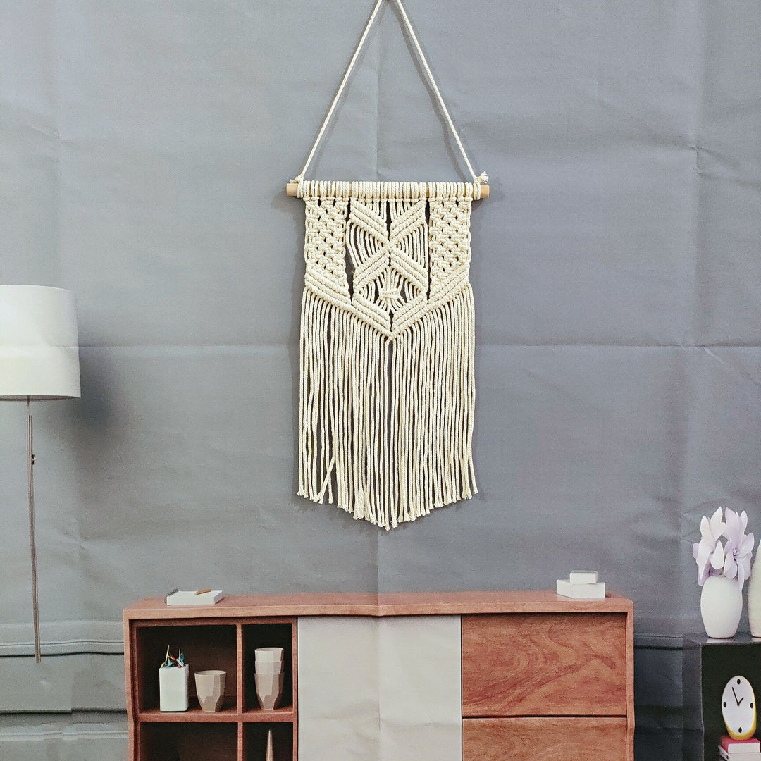 Intricate Macramé Wall Hanging Stornfield
