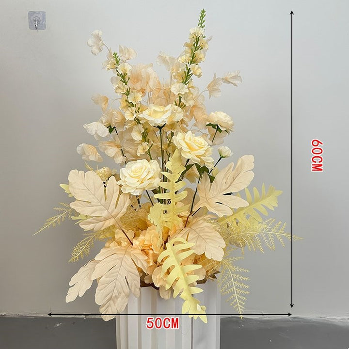 Lush Floral Wall Hanging Arrangement
