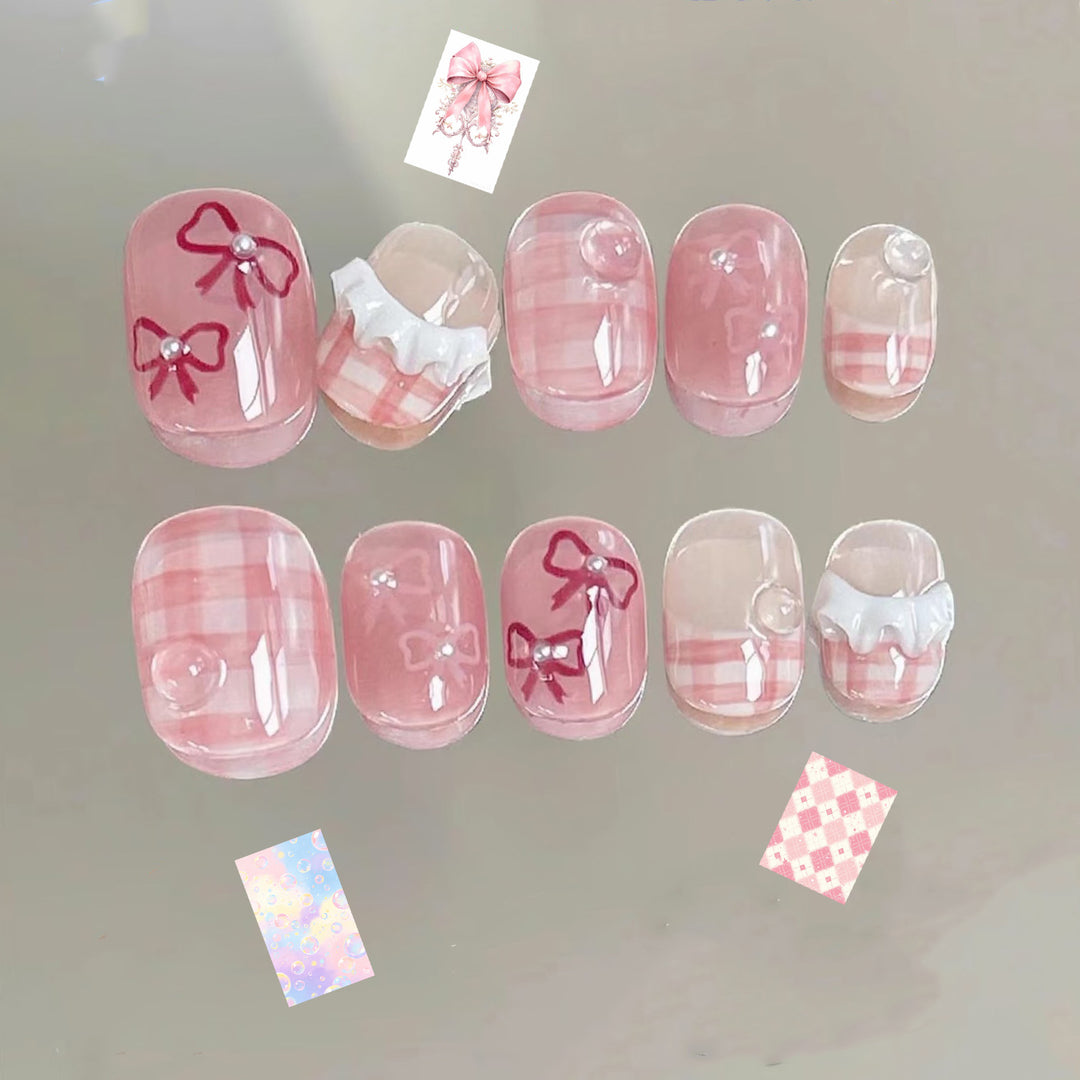 Charming Nail Art Press-On Set Stornfield