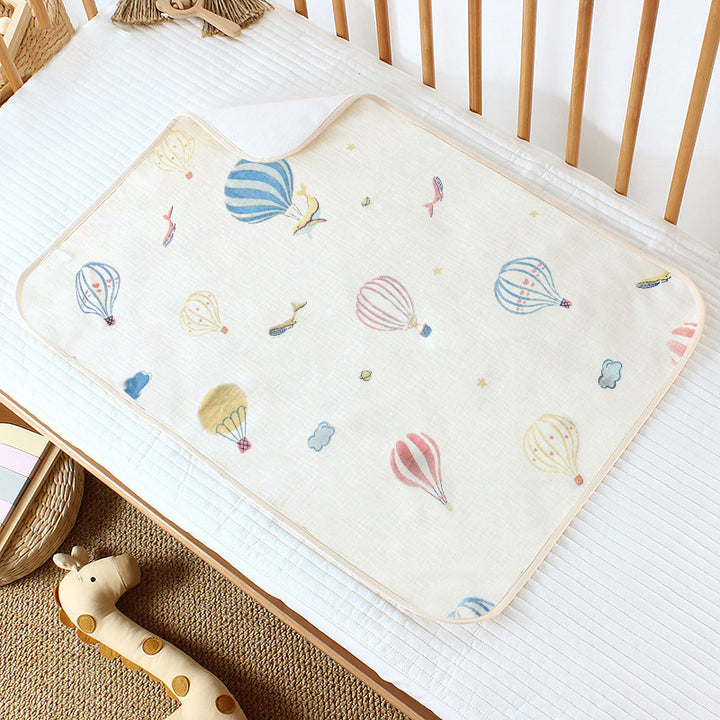 Ladies changing pad with cheerful floral pattern Stornfield