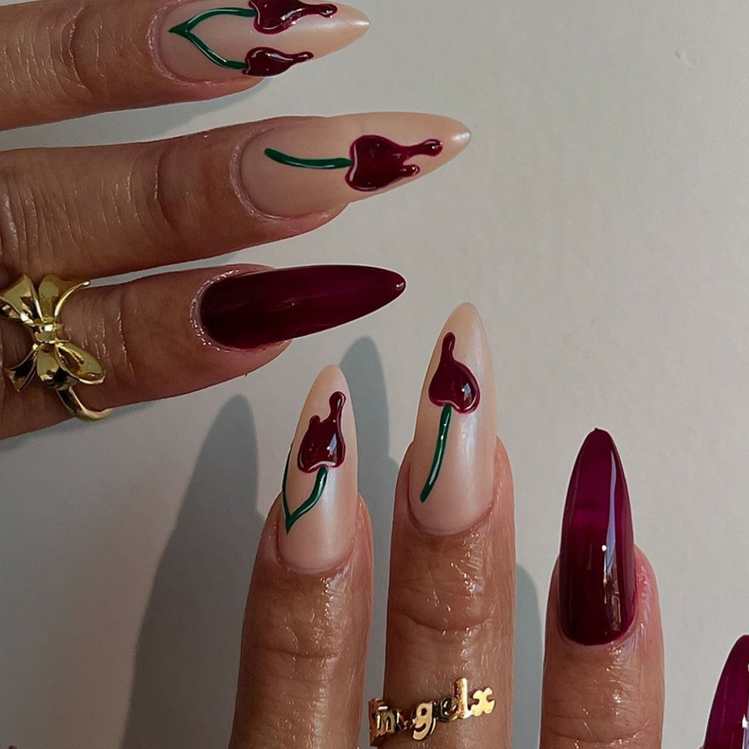 Stylish Stiletto Press-On Nail Set Stornfield