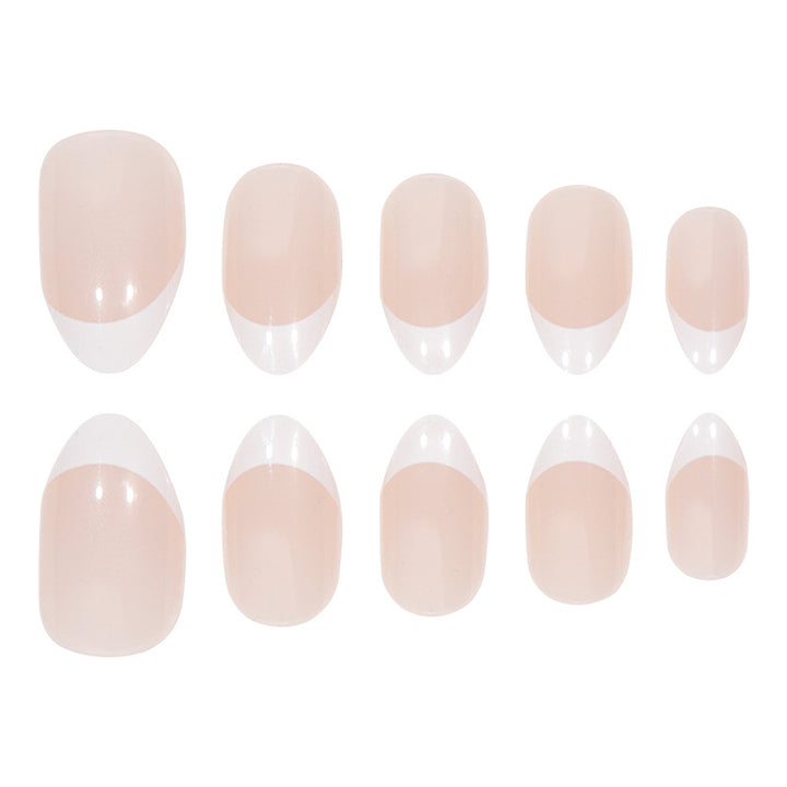 Elegant Stiletto Press-On Nails with French Tips Stornfield