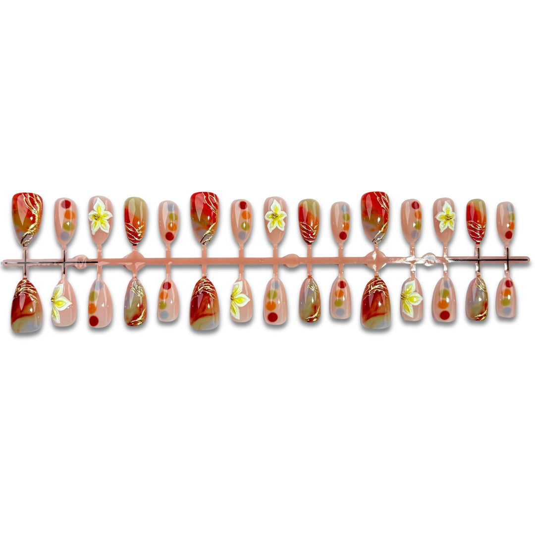 Decorative Press-On Nail Art Set 1790746272