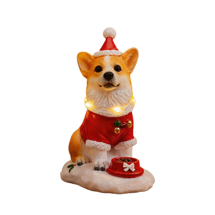 Decorative Christmas figure in dog design Stornfield