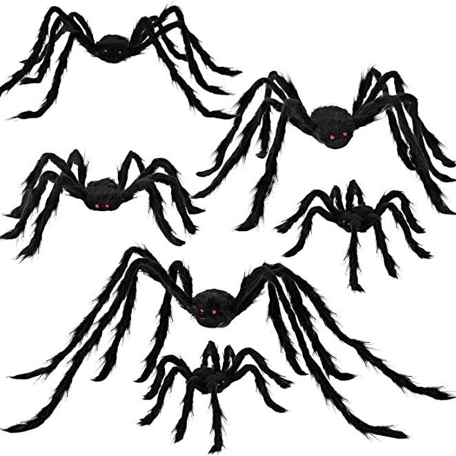 Creepy Realistic Plush Spider Decoration Stornfield