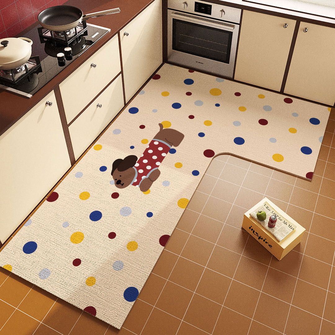 Kitchen-Themed Comfort Mat