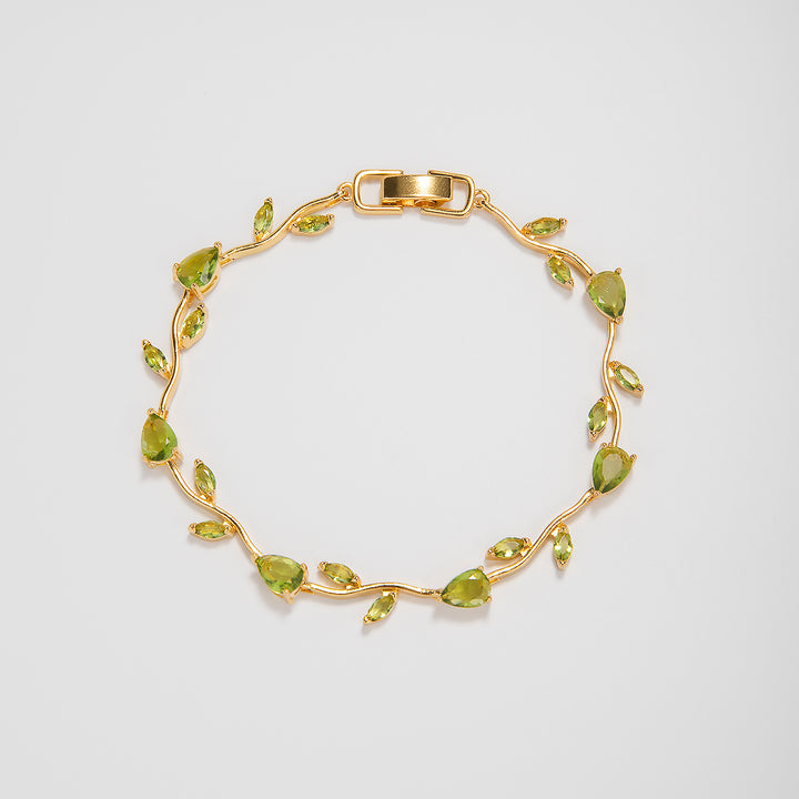 Elegant Floral Design Statement Bracelet Stornfield