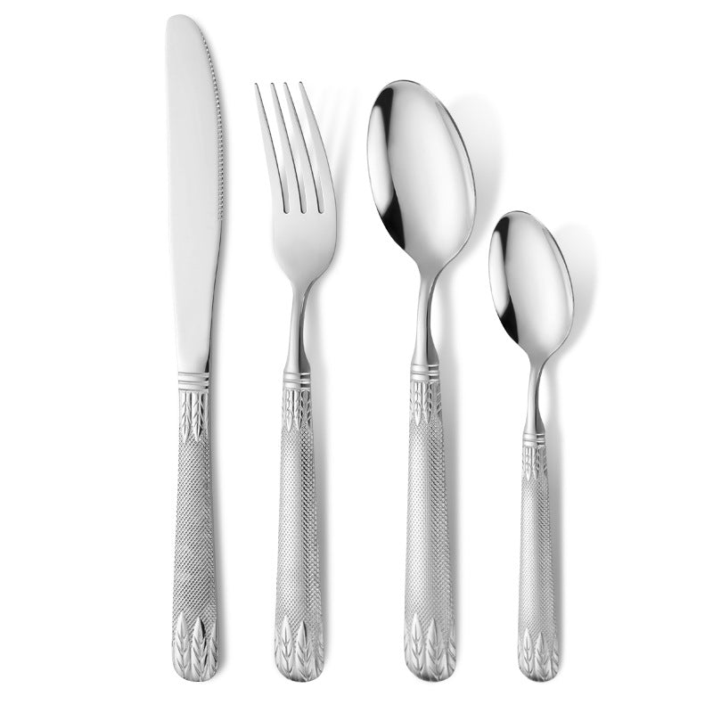 Elegant teaspoon with artistic handle design Stornfield
