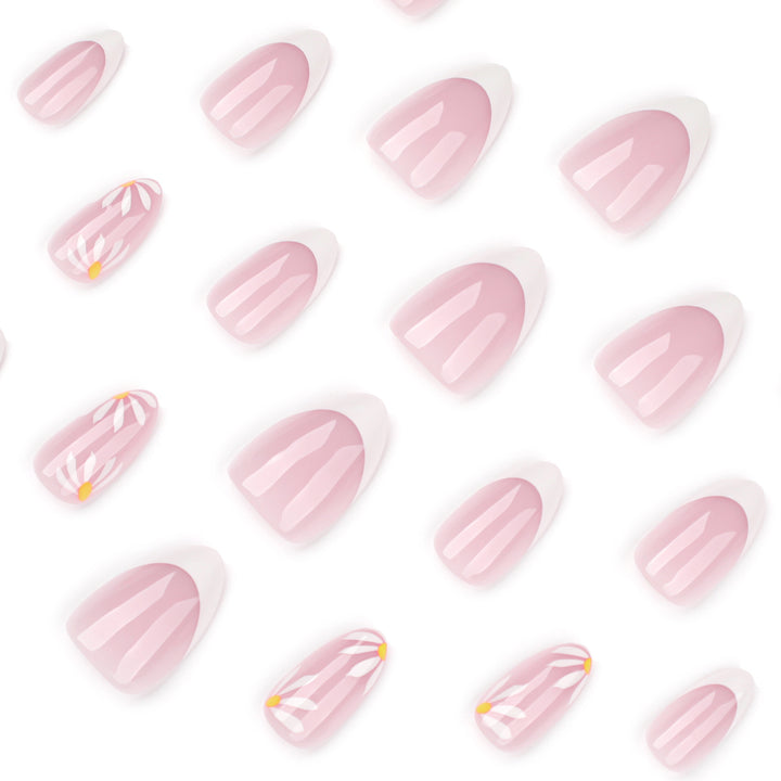Elegant Nail Art with Floral Designs Stornfield