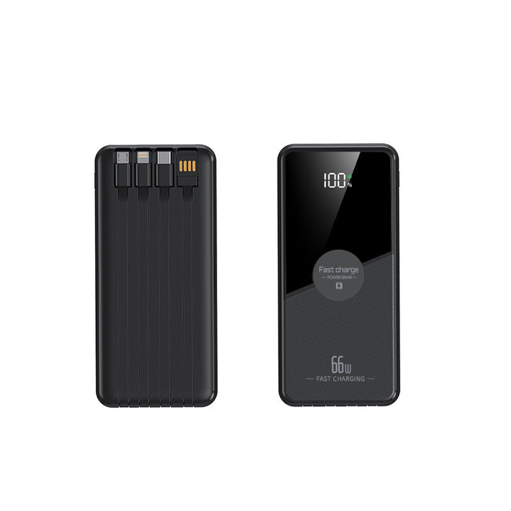 Multifunctional fast charging power bank with integrated cables Stornfield