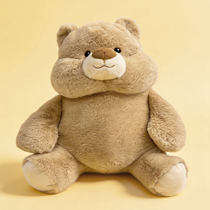 Chubby Pig Plush Cuddler with Weighted Bean-Core and Ultra-Soft Faux Fur Stornfield