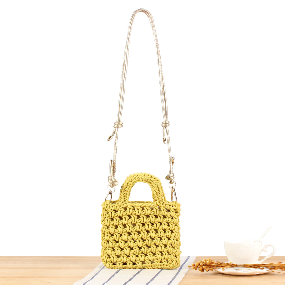Handbag in Modern Macrame Design Stornfield