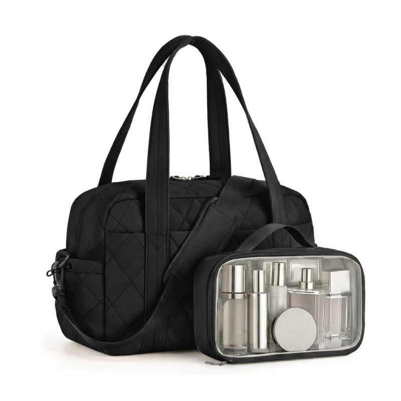 Cosmetic Travel Bag with Transparent Organizer Stornfield