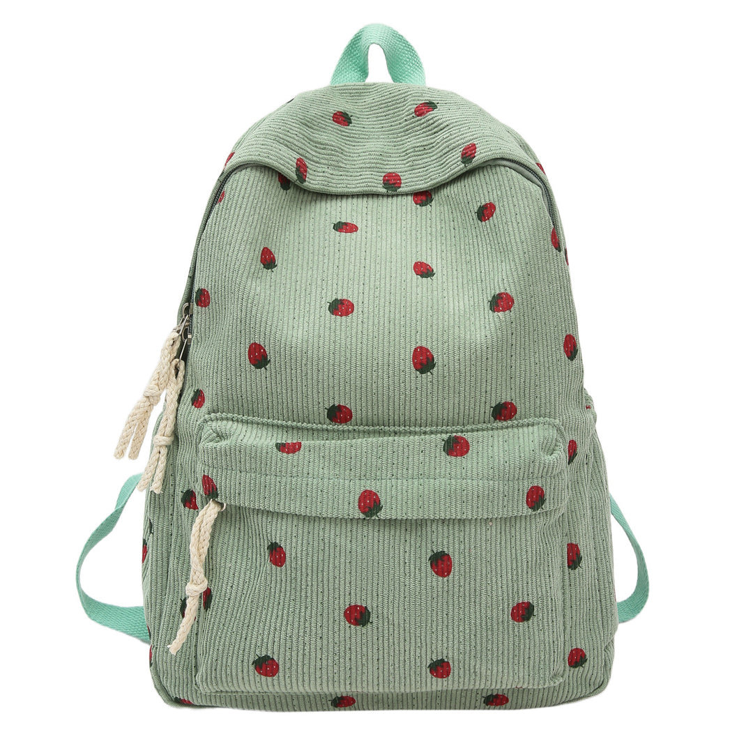 Backpack with Playful Fruit Pattern Stornfield