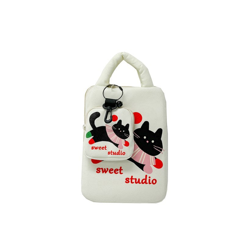 Laptop bag with creative cat pattern Stornfield