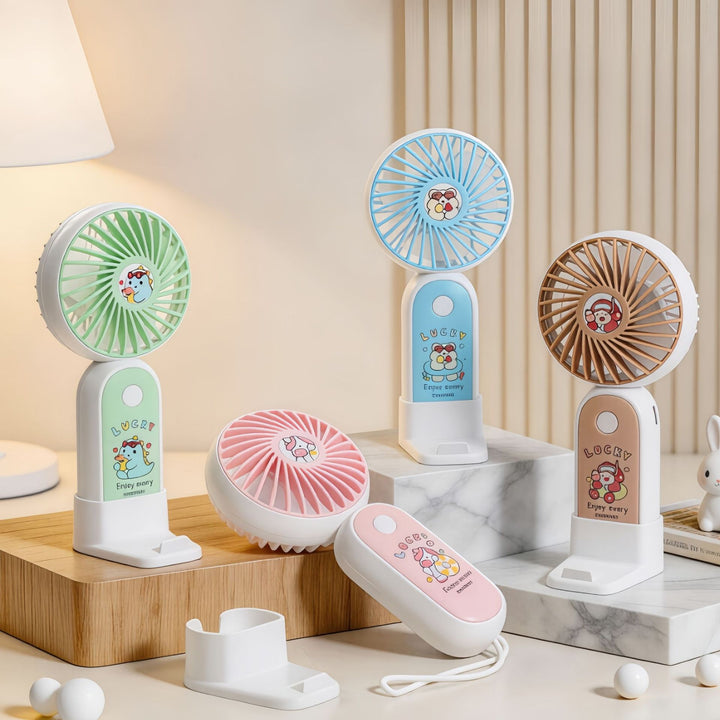 Ladies Portable USB Table Fan with Fun Design Stornfield