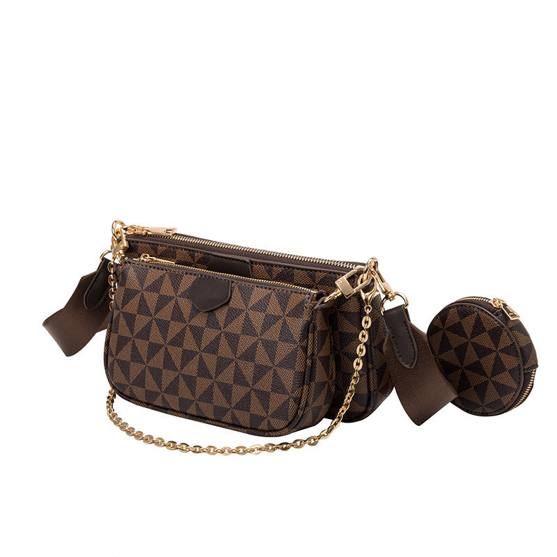 Fashionable crossbody bag with versatile compartment system Stornfield