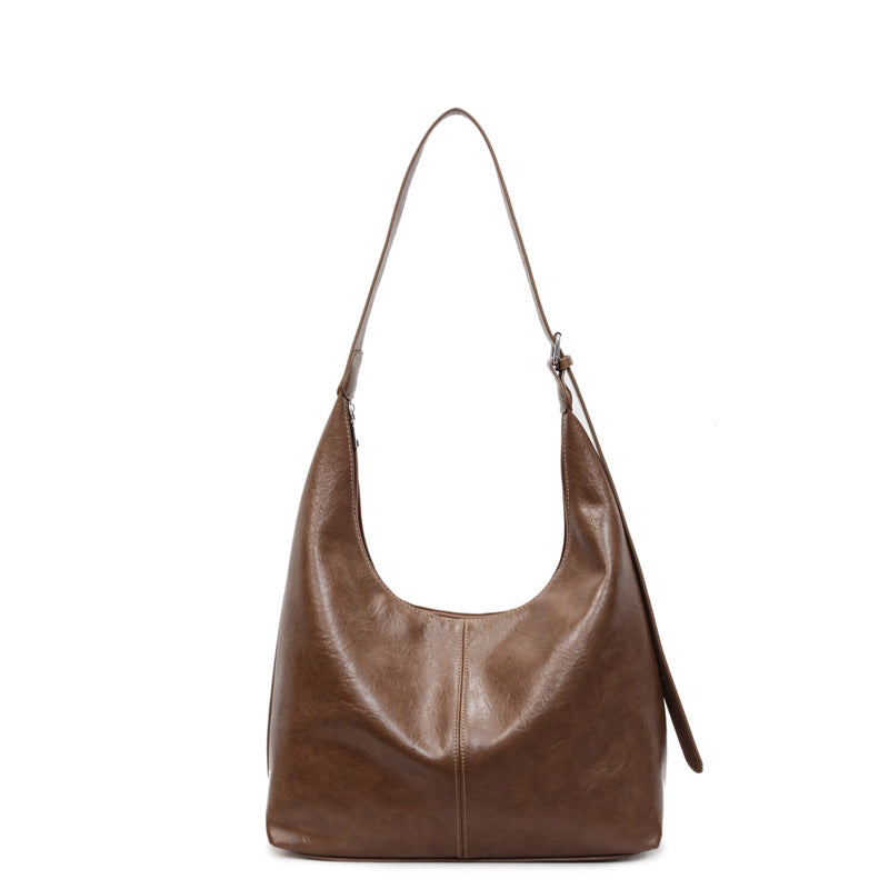 Premium Leather Slouchy Handbag Stornfield