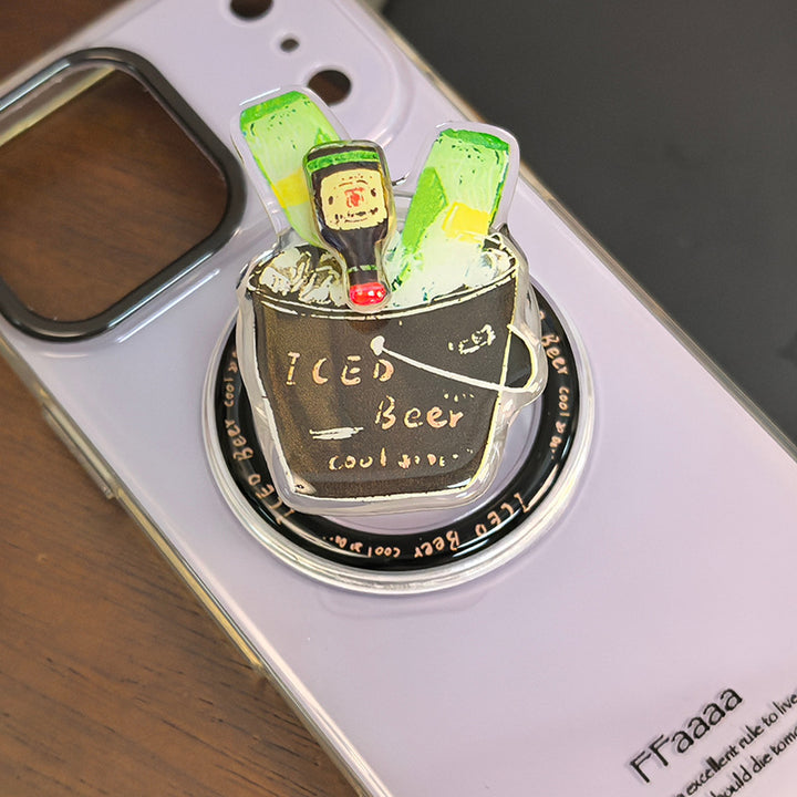 Floral Ice Cream Cone Phone Grip Stornfield