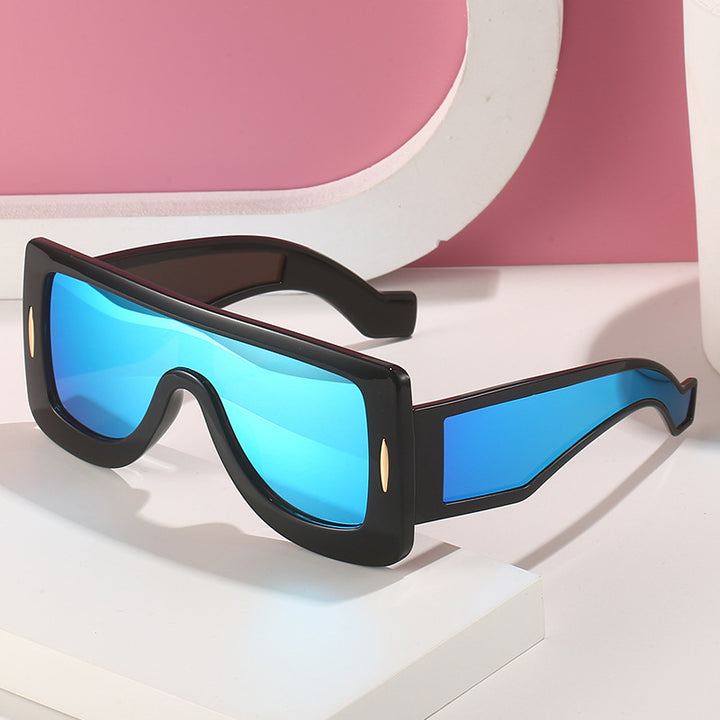 Ladies futuristic oversized sunglasses Stornfield