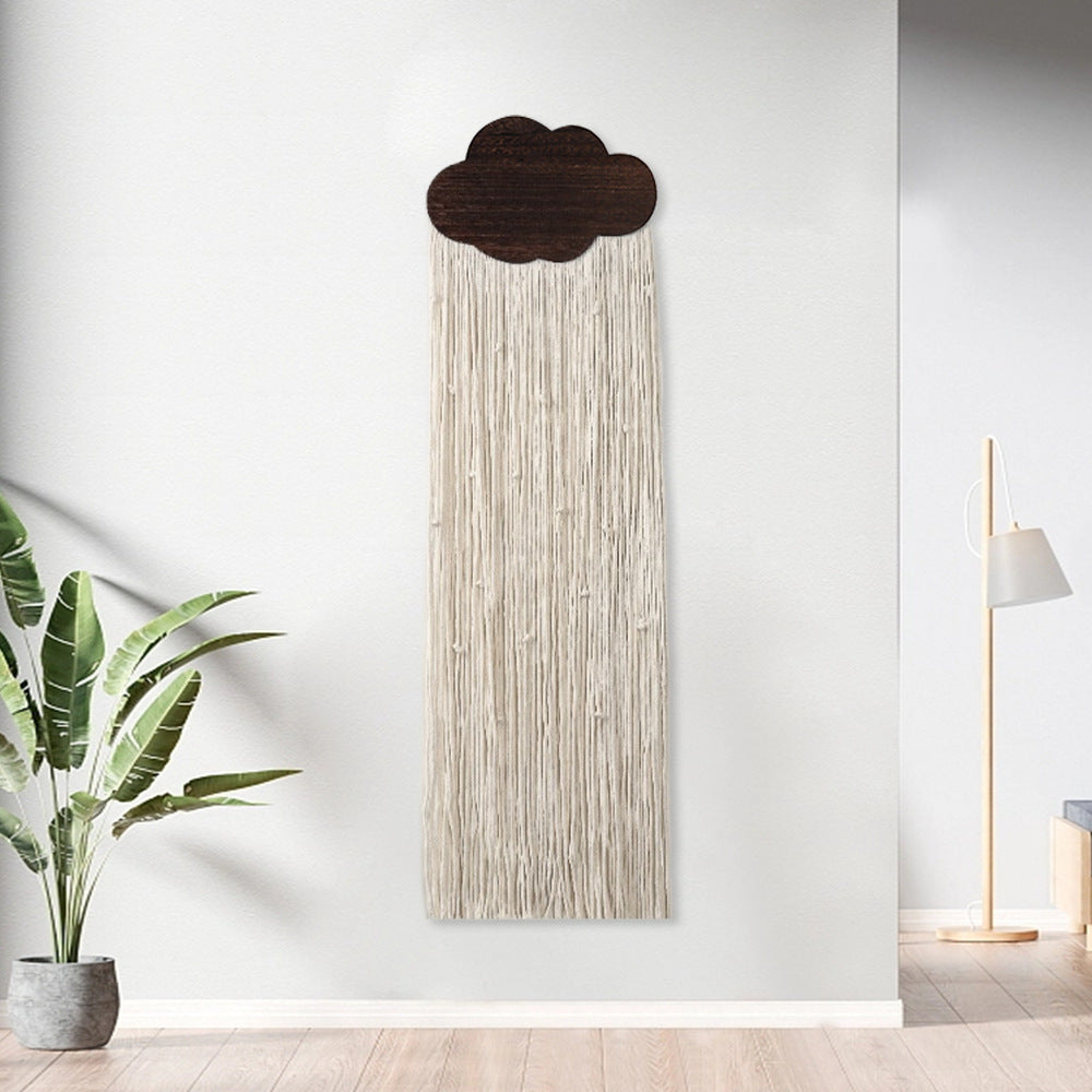 Macrame Wall Decor with Cloud Motif Stornfield