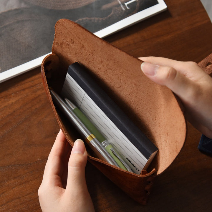 Stylish Leather Pencil Case Stornfield