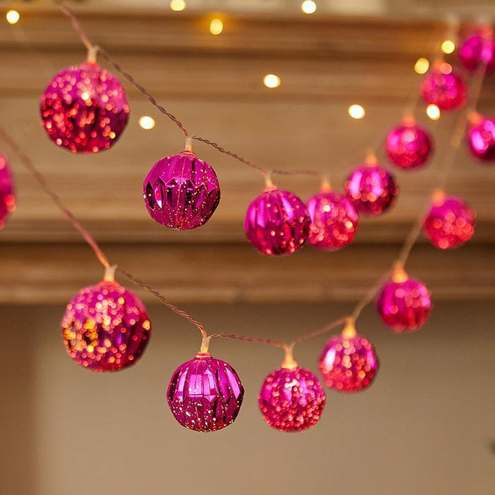 Colored LED Christmas light chain Stornfield
