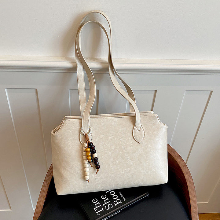 Structured Leather Tote