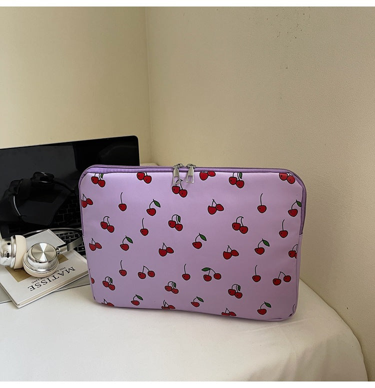 Playful Cherry Print Laptop Sleeve Stornfield