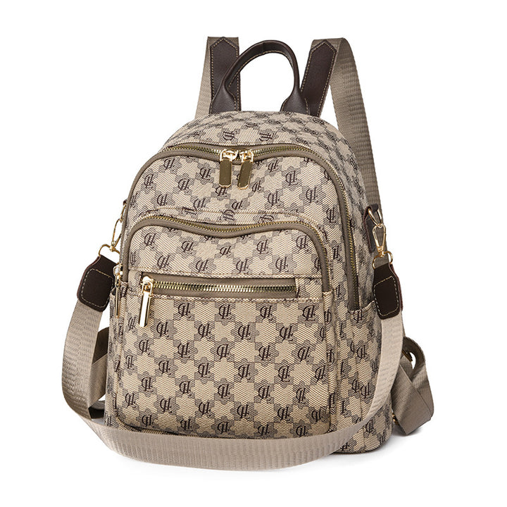 Chic Multi-Pocket Quilted Backpack Stornfield