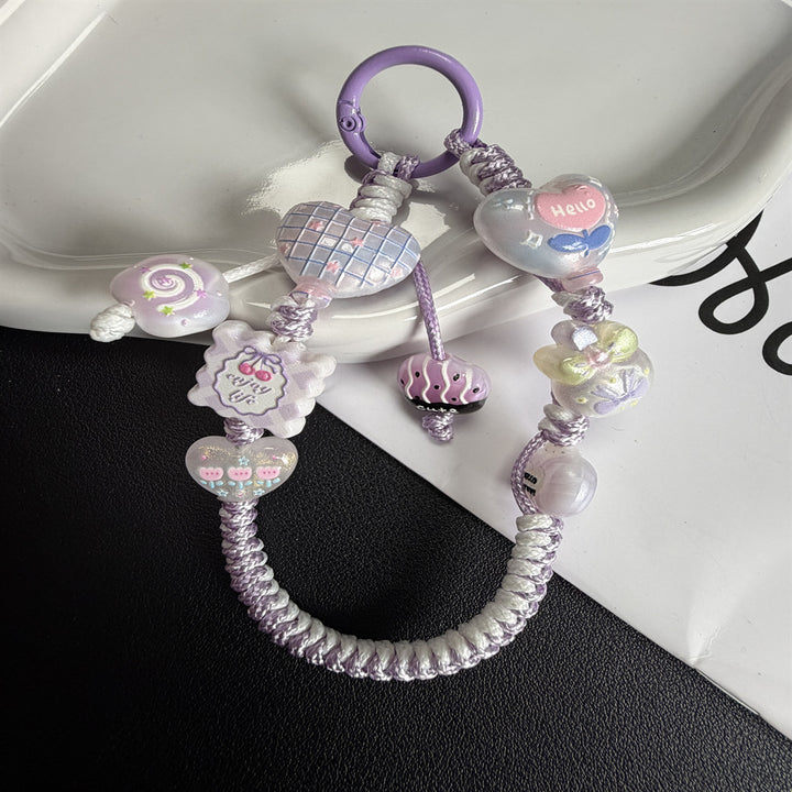 Playful Beaded Charm Phone Strap Stornfield 1790134944