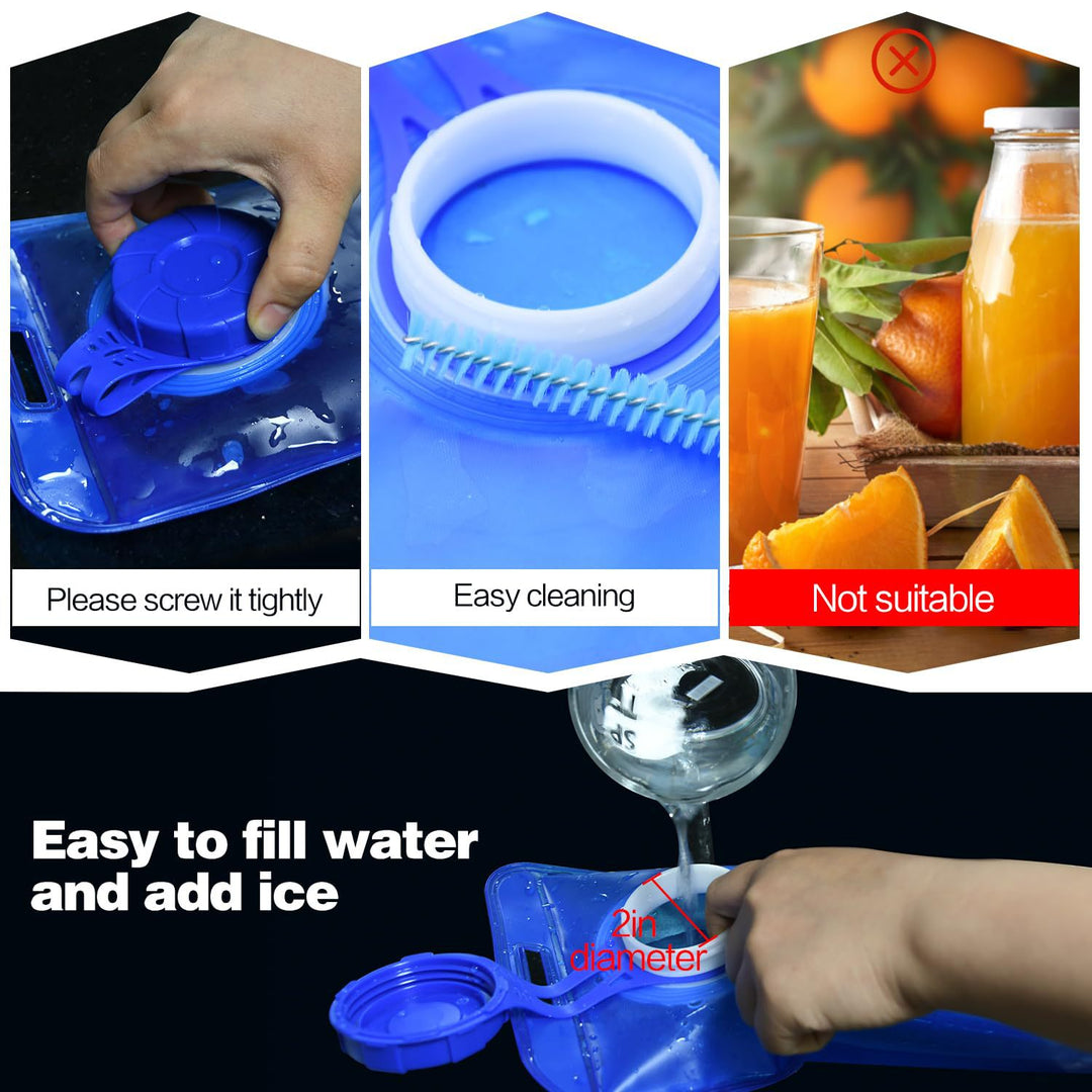 Women flexible drinking bottle made of TPU Stornfield