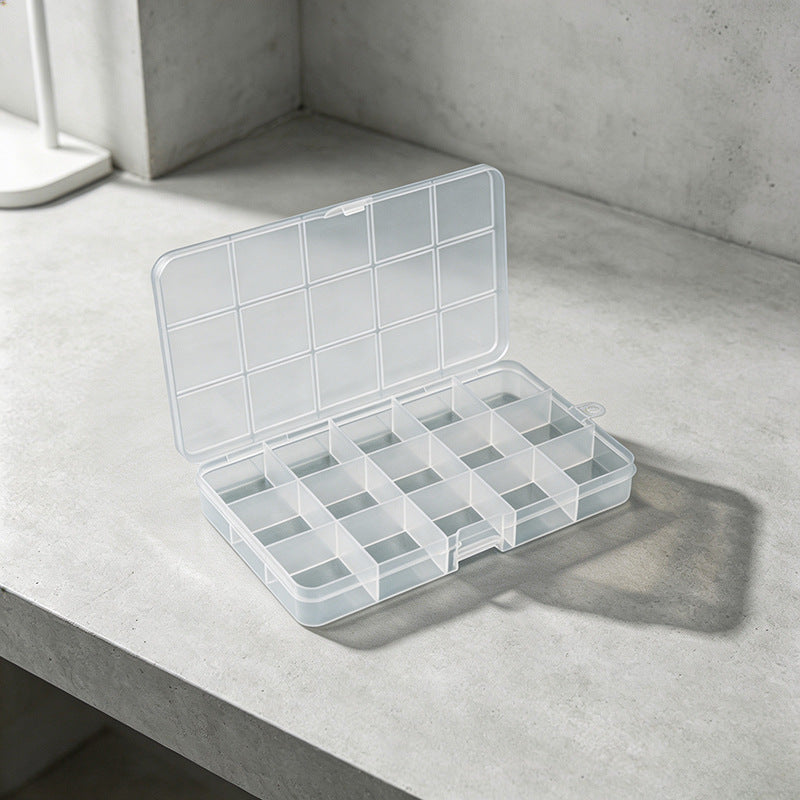 Compact Multi-Compartment Storage Case Stornfield