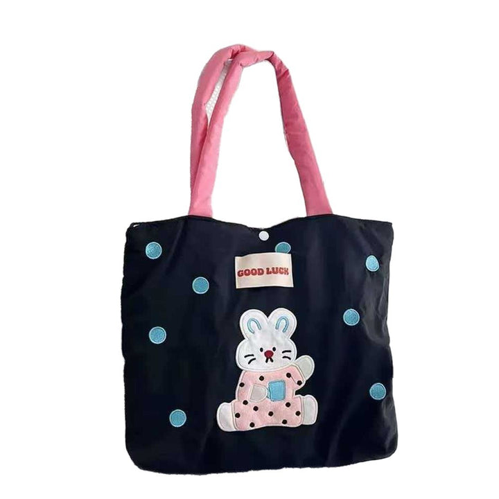 Cute Dog Embroidered Tote Bag Stornfield