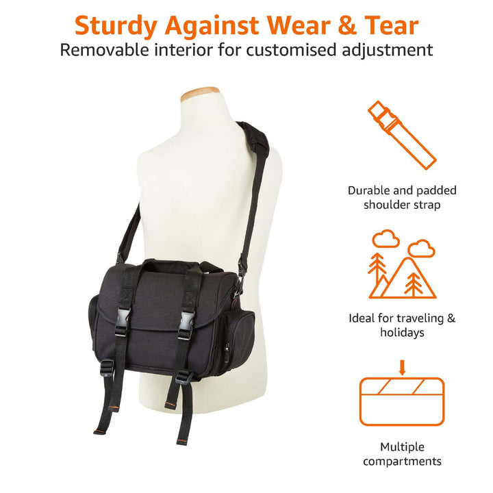 Unisex multifunctional travel bag with multiple compartments and adjustable shoulder strap Stornfield