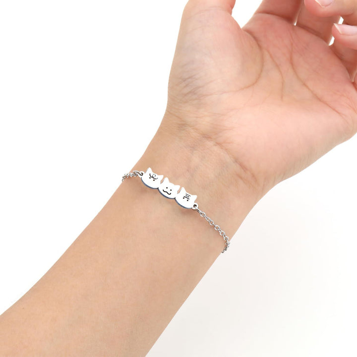 Cat-Themed Charm Jewelry Set Stornfield