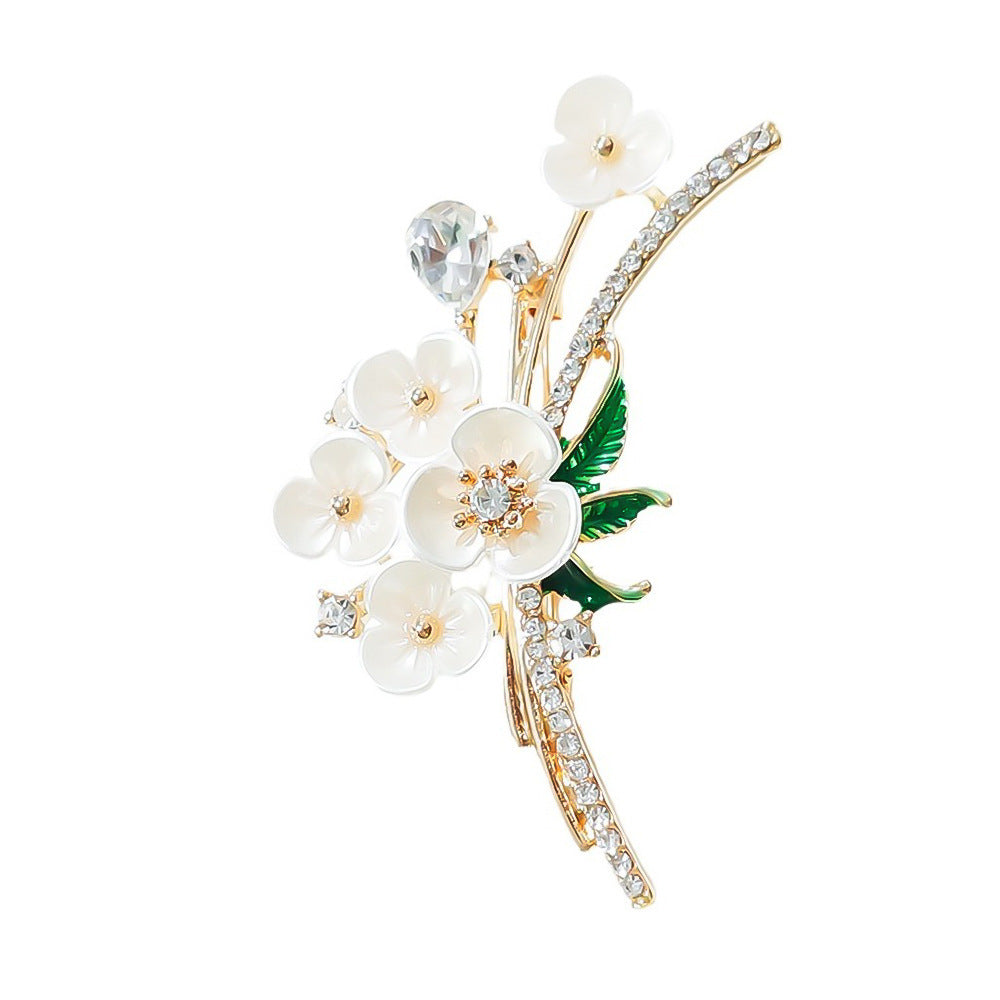 Exquisite Flower Brooch Stornfield